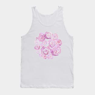 Pink Roses Tank Top